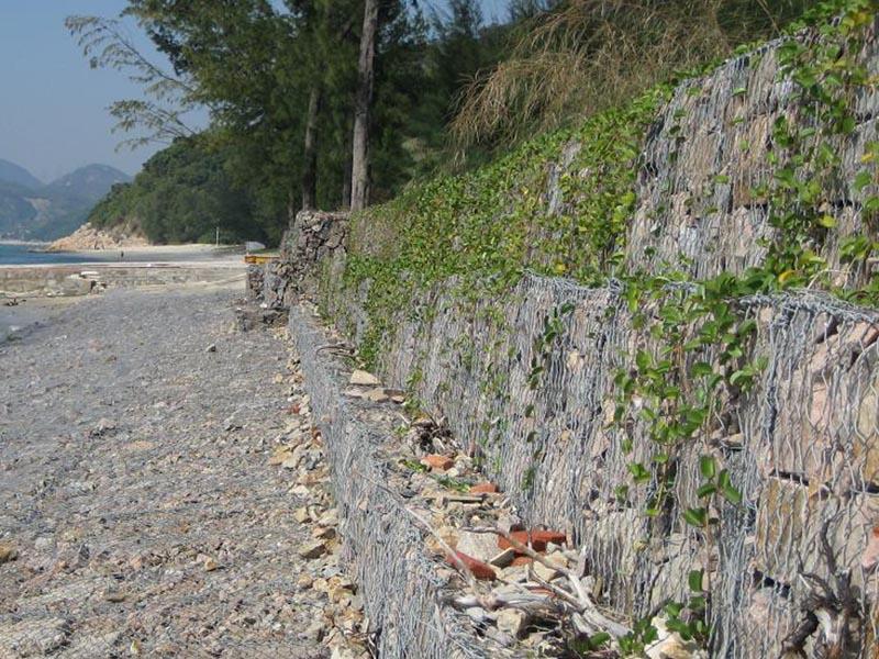 湖北石籠網擋墻